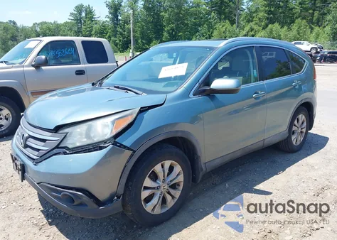 2012 Honda Cr-V Ex-L z USA, uszkodzony, nr VIN 2HKRM4H77CH630822
